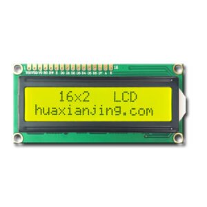 16x2 Monochrome Character LCD Module - 1602A