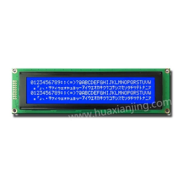 40x4 Monochrome Character LCD Module - 4004A