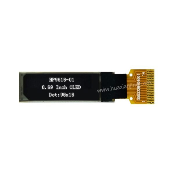 0.69 inch OLED Display Module - 9616