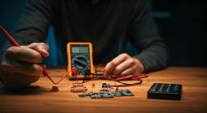 Calculating voltage drop in LED circuit