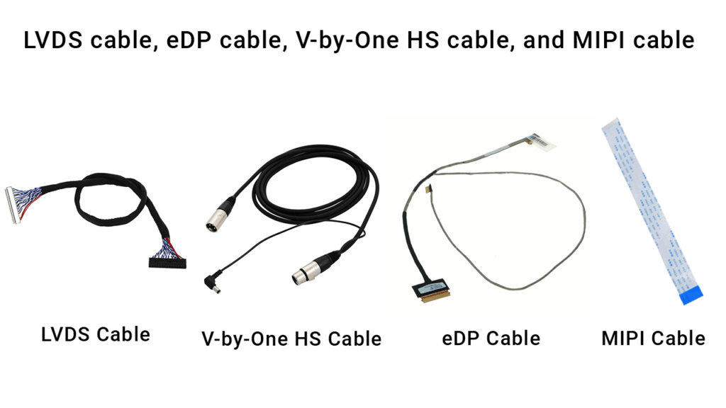 Types of LCD connection calbe