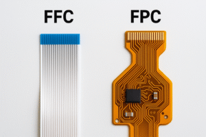 Visual comparison of FFC and FPC