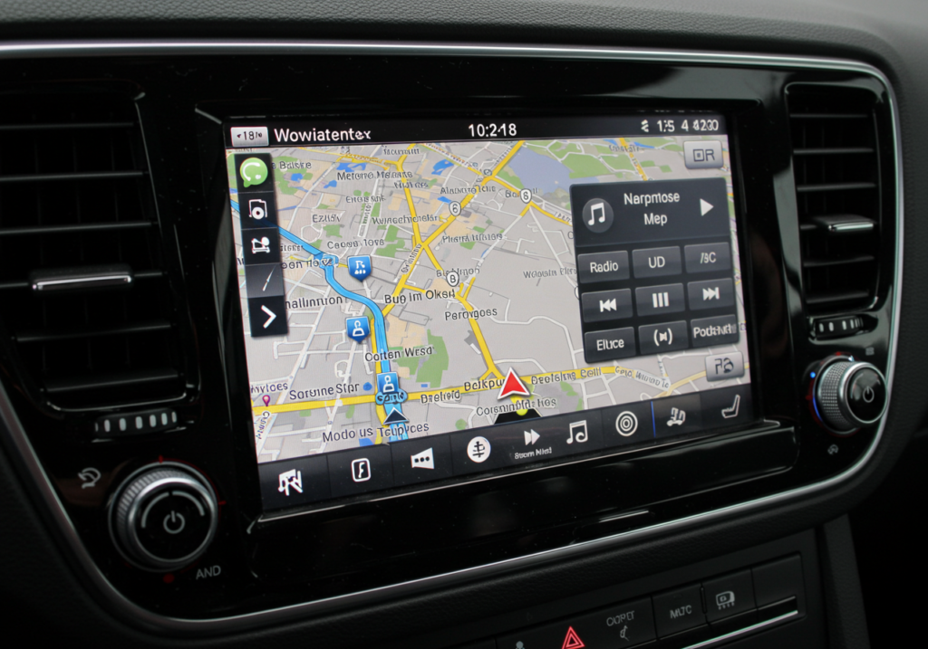 Apple CarPlay casting to car's infotainment screen