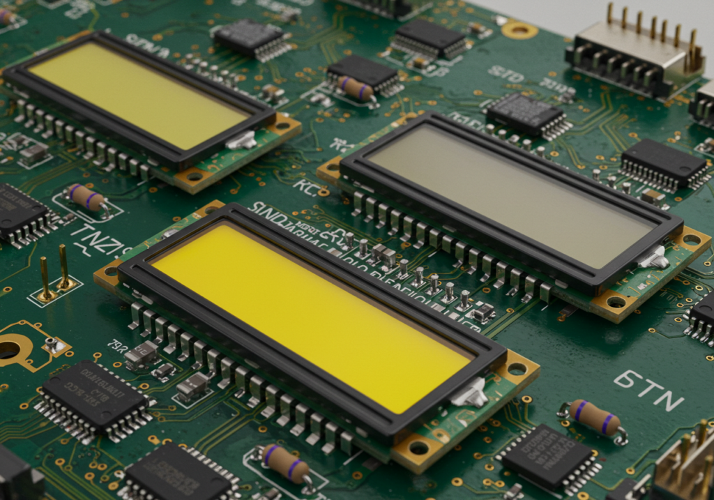 TN LCD vs STN LCD vs FSTN LCD