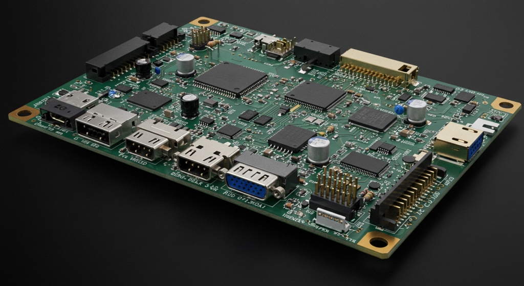 a LCD controller board interface