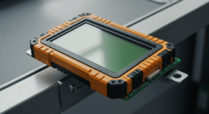 Industrial ruggedized LCD module with reinforced housing