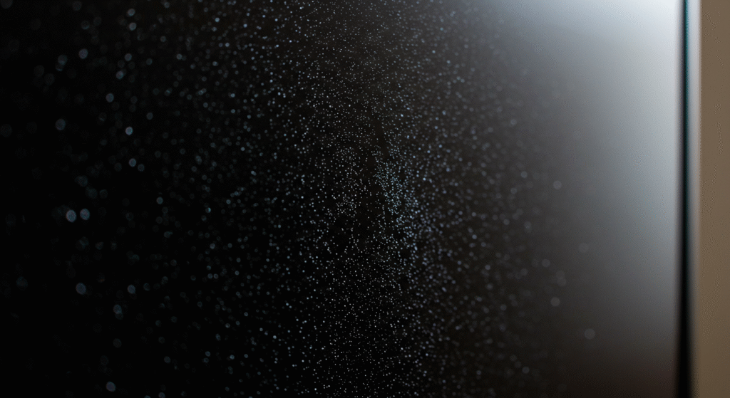 Black distortion on LCD TV