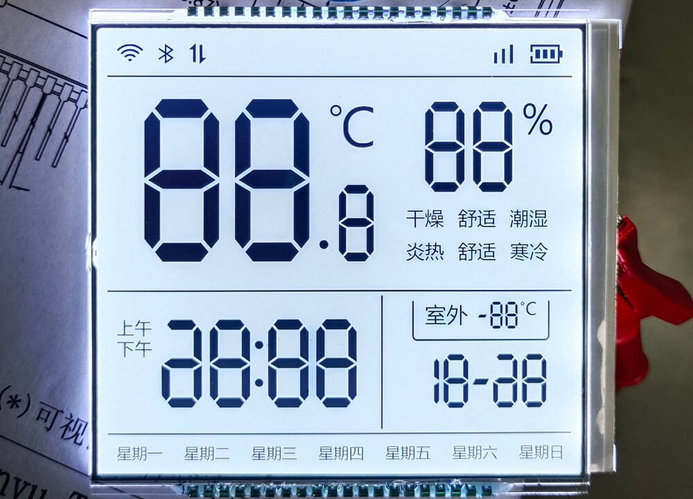 COG LCD Applicatoin On Control Panel