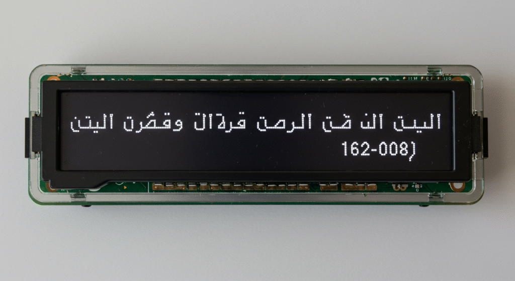 1602 COB LCD Module Right to Left Display Arabic
