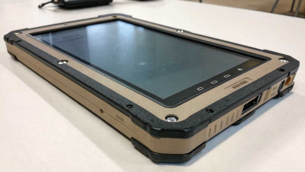 Sand and dust-proof ruggedized LCD module