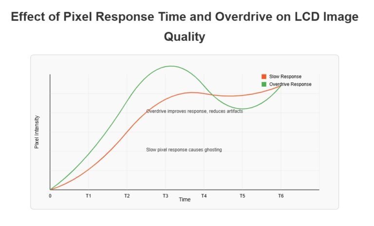 How Does Signal Timing Impact LCD Image Stability?