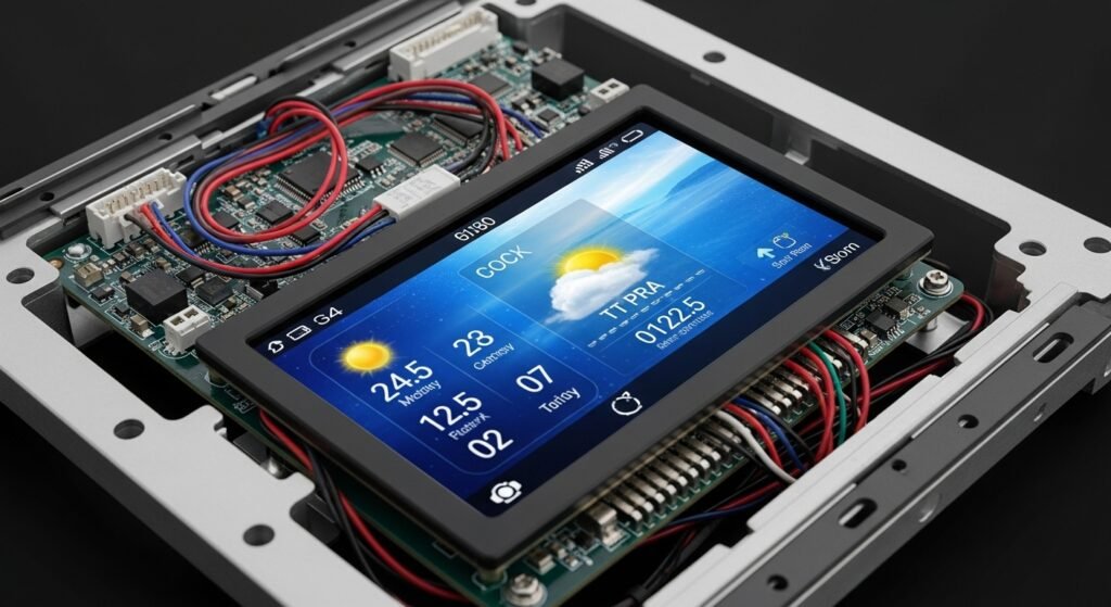 Embedded LCD System used for HAL
