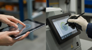 Multi-touch gestures versus single-touch input on capacitive and resistive screens