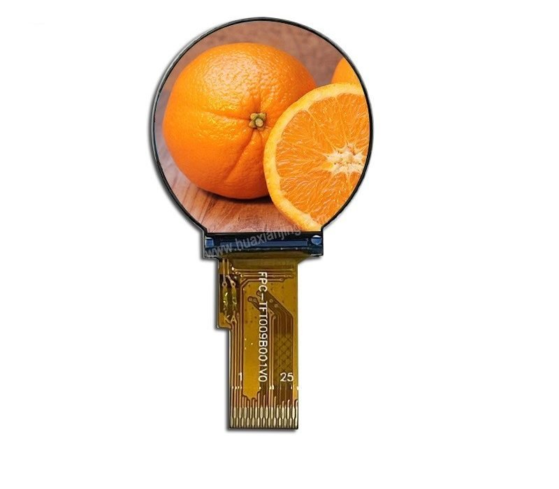0.9 inch Round TFT LCD Display Module - 009B001