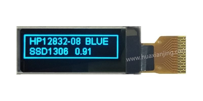 0.91 inch OLED Display Module - 12832-08