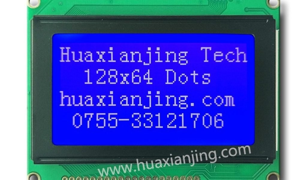 128x64 Monochrome COB Graphic LCD Module - 12864J