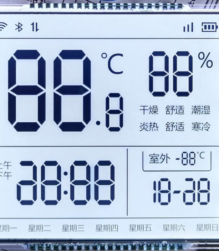 COG LCD Applicatoin On Control Panel