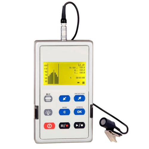 Dosimeter analyser in octave bands