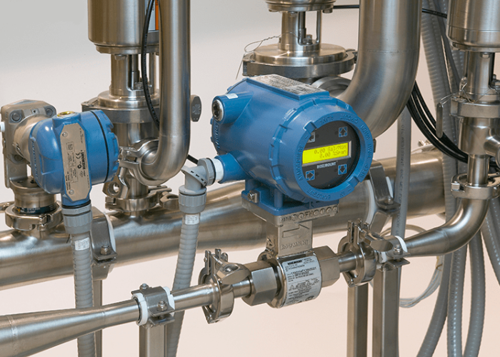 application on flow meter