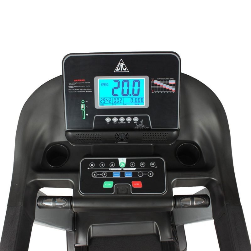 application on fitness equipment